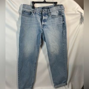 Calvin Klein mid rise slim boyfriend jeans